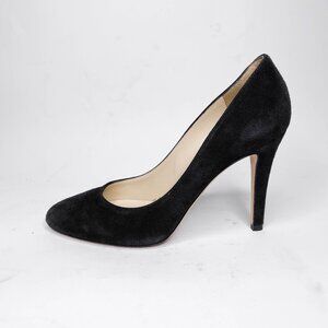 Jimmy Choo Vikki Black Suede Pumps